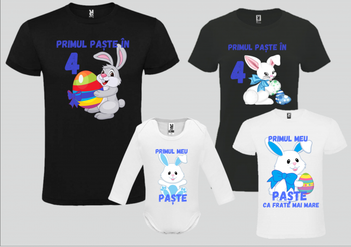 Set Tricouri Primul Paște-Cooloryx [2]