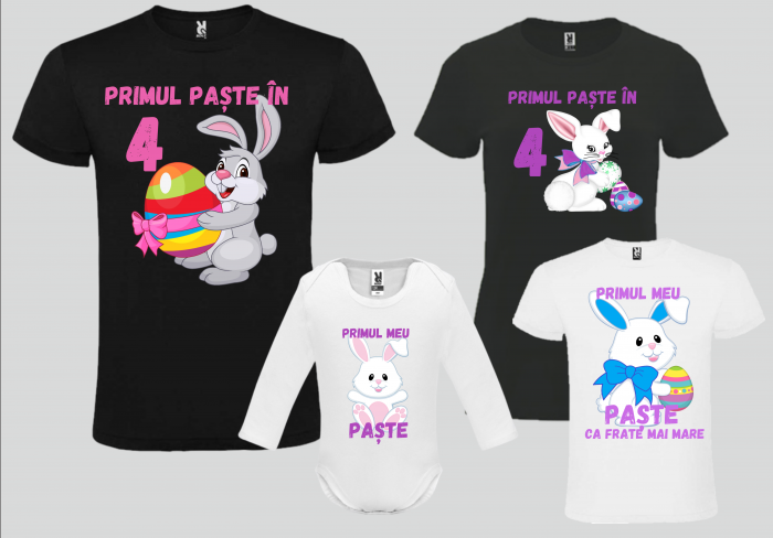 Set Tricouri Primul Paște-Cooloryx [4]