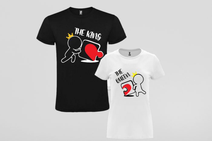 Set Tricouri the King-The Queen-Cooloryx [4]
