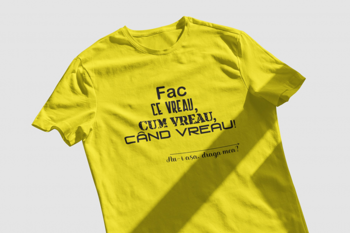 Tricou Fac Ce Vreau-Cooloryx [3]