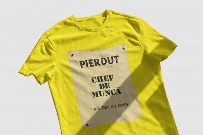 Tricou Pierdut Chef de Muncă-Cooloryx [8]