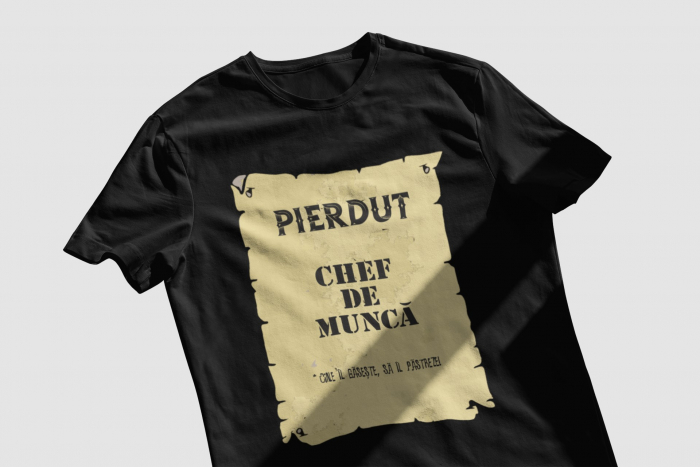 Tricou Pierdut Chef de Muncă-Cooloryx [6]