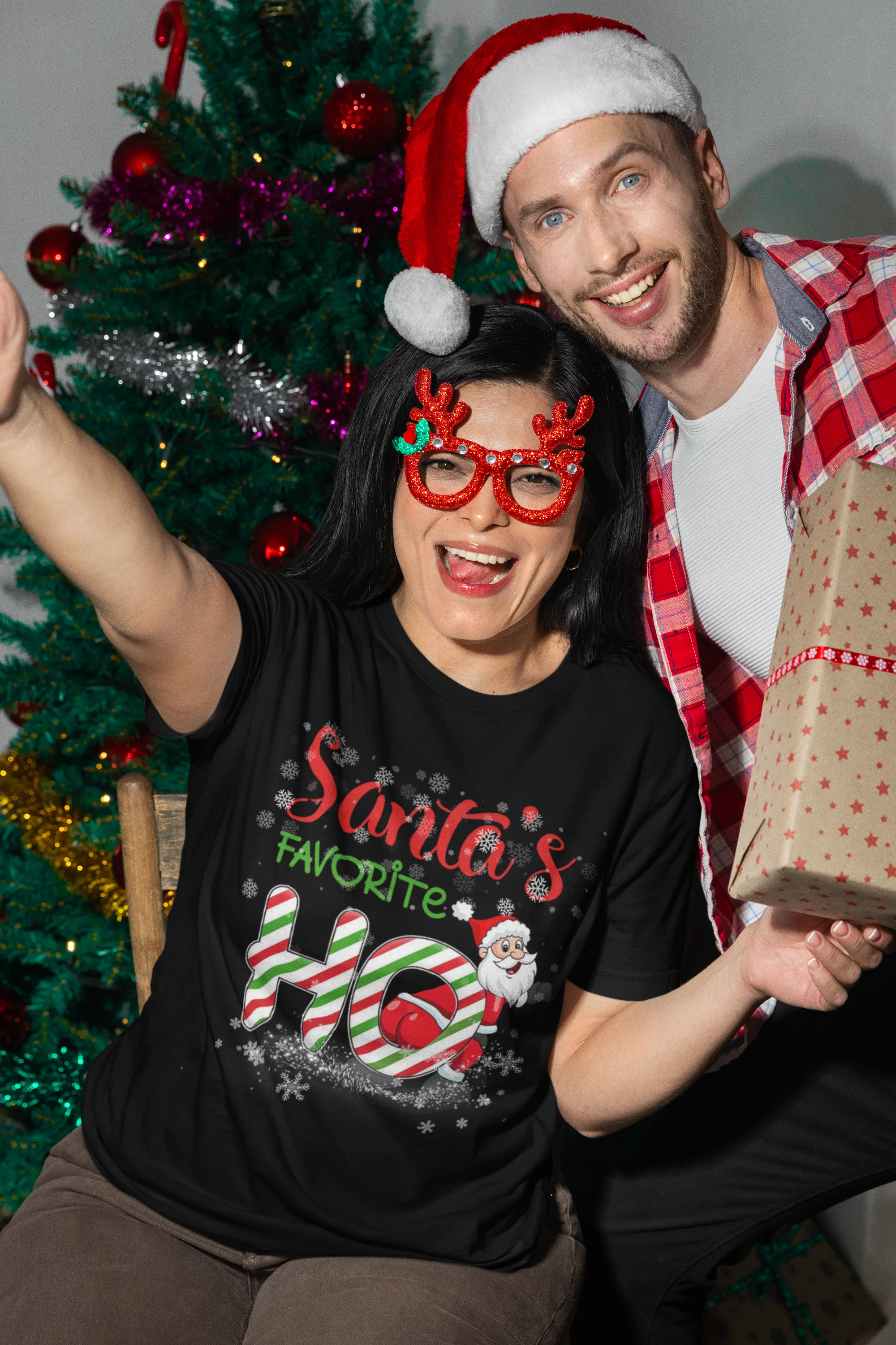 Tricou Santa's Favorite-Cooloryx [3]