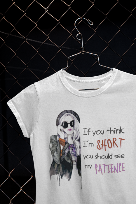 Tricou I'm Short-Cooloryx [3]