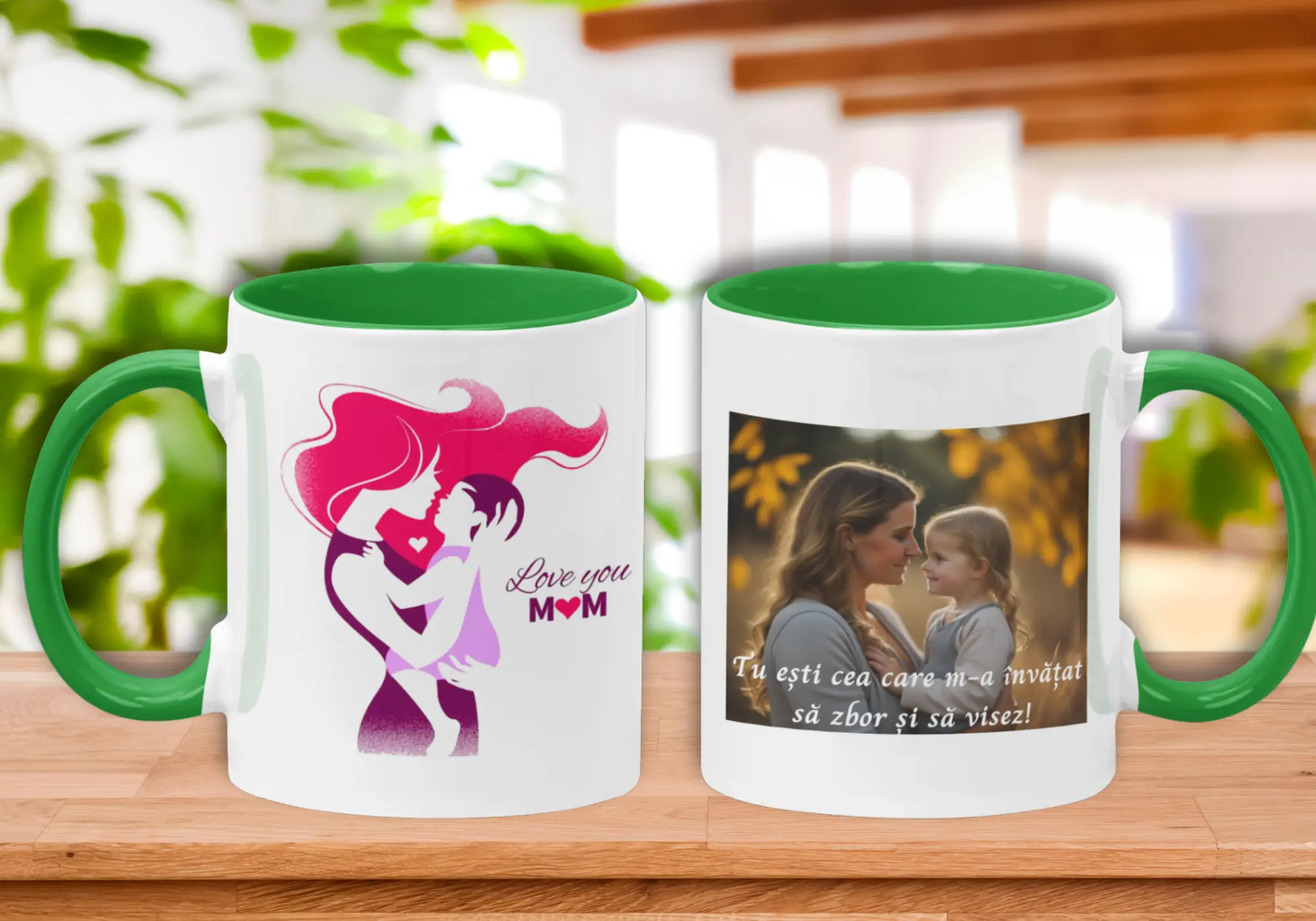 Căni Personalizate - Cană Love you Mom-Cooloryx