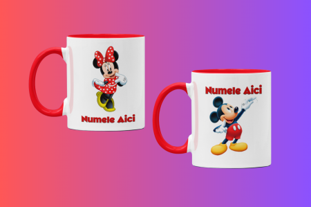 Cadouri - Set Căni Mickey/Minnie Mouse-Cooloryx