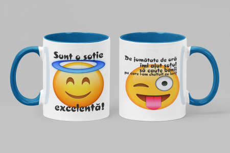 Cadouri pentru Ea - Cană Soție Ideală-Cooloryx