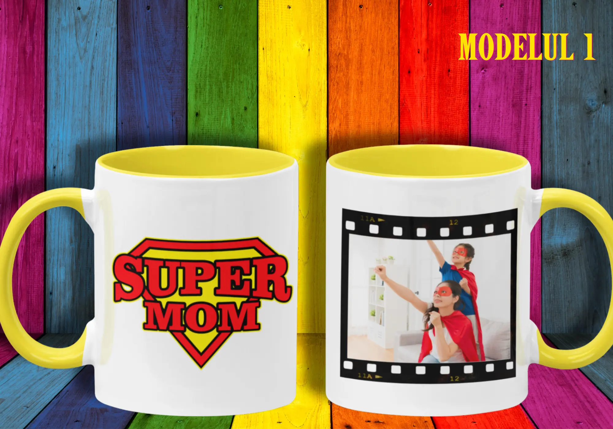 Căni Personalizate - Cană SuperMom-Cooloryx
