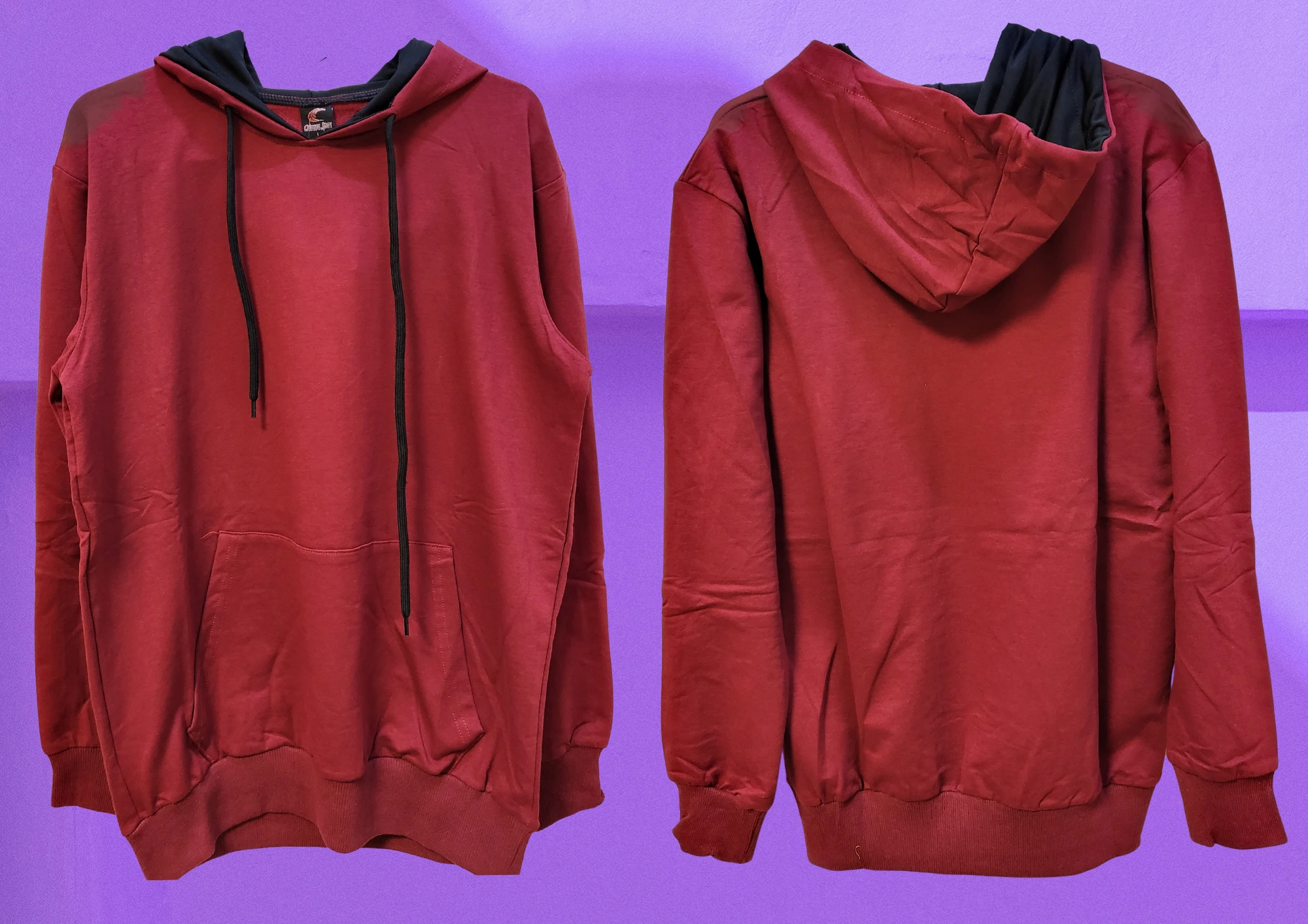 Cadouri pentru Ea - Hanorac Unisex Visiniu-Cooloryx