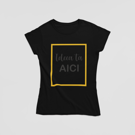 Creează - Personalizare Tricou Femeie-Cooloryx