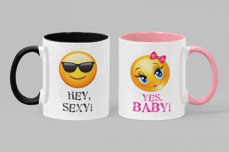 Căni Personalizate - Set Căni Hey, Sexy!-Cooloryx