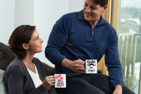 Set Căni Mr and Mrs Right-Cooloryx [1]