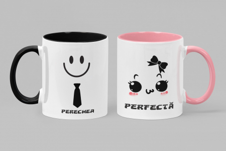 Căni Personalizate - Set Căni Perechea Perfectă-Cooloryx