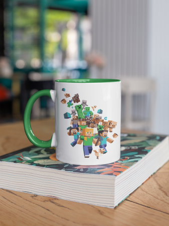 Set Pernă și Cană Minecraft-Cooloryx [1]