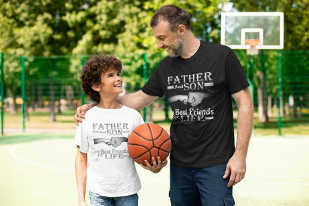 Set Tricouri Tata si Fiul-Cooloryx [2]