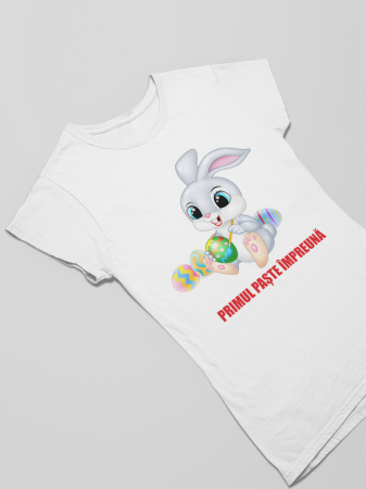 Set Tricouri și Body Bebeluș - Primul Paște în 3-Cooloryx [2]