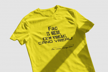 Tricou Fac Ce Vreau-Cooloryx [2]