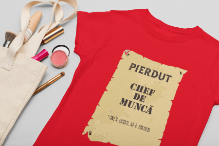 Tricou Pierdut Chef de Muncă-Cooloryx [2]