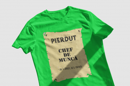 Tricou Pierdut Chef de Muncă-Cooloryx [6]