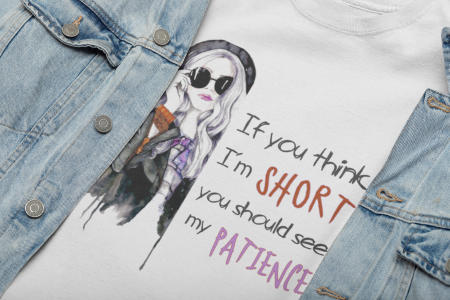 Tricouri/Hanorace - Tricou I'm Short-Cooloryx