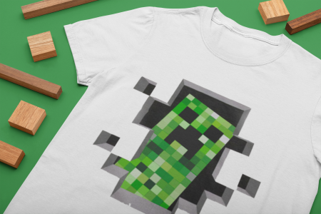 Tricouri Copii - Tricou Minecraft-Cooloryx