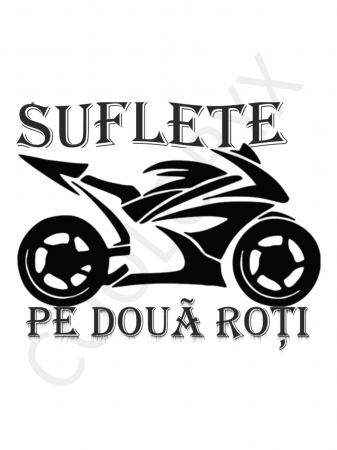 Tricou Suflete pe 2 Roți-Cooloryx [2]