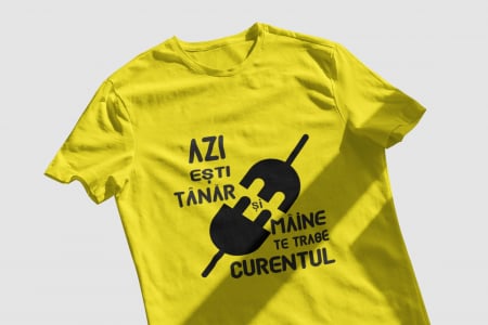 Tricou Te Trage Curentul-Cooloryx [2]