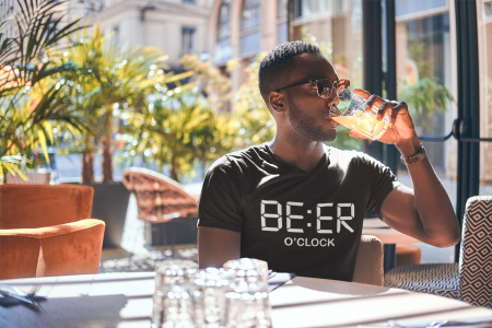 Tricouri Bărbați - Tricou Beer O'Clock-Cooloryx