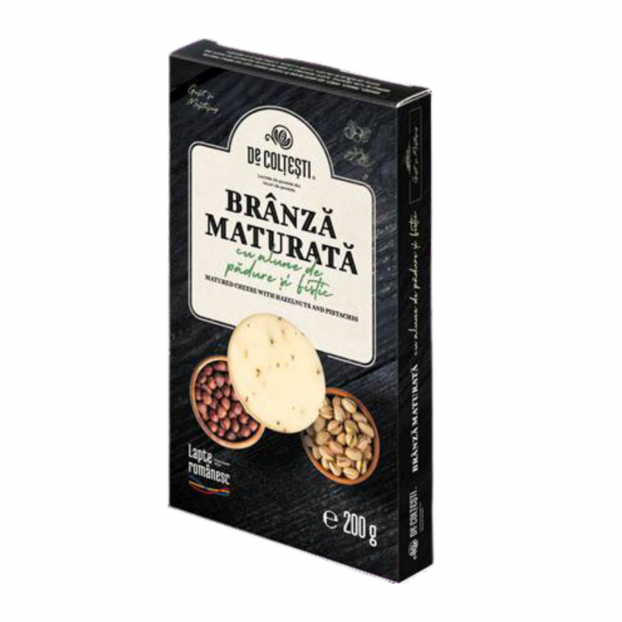 Brânză maturată cu fistic și alune [1]