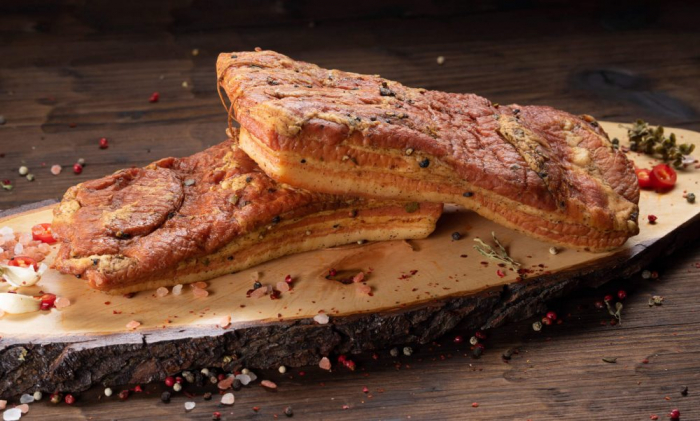 Piept de porc copt și afumat 500g [1]