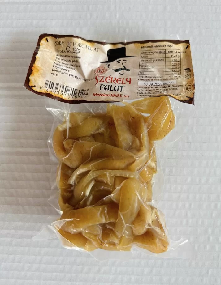 Șorici de porc feliat 150g [1]