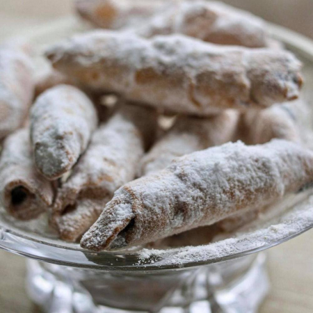 Produse de panificație - Cornulețe cu rahat