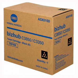 BizHub C3350, BizHub C3850 - Cartus toner original TNP48K Konica Minolta Bizhub C3350, C3850 - Black