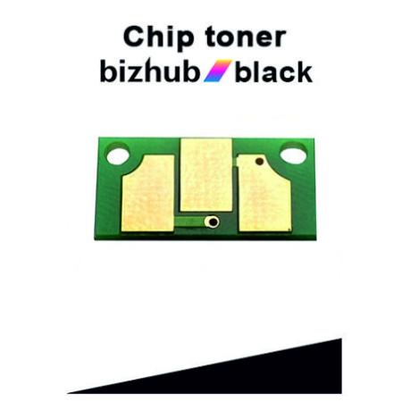 Model - Chip toner Bizhub C25 / C25p K (black)