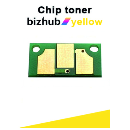 Model - Chip toner Bizhub C25/C25p Y (Yellow)