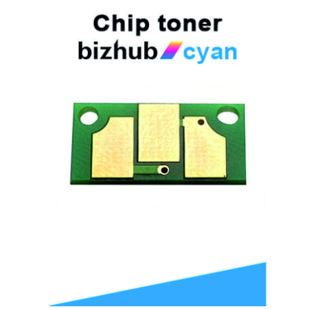 Model - Chip toner Bizhub C35 / C35p C (cyan)