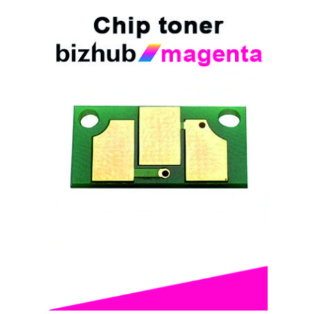 Model - Chip toner Bizhub C35 / C35p M (Magenta)