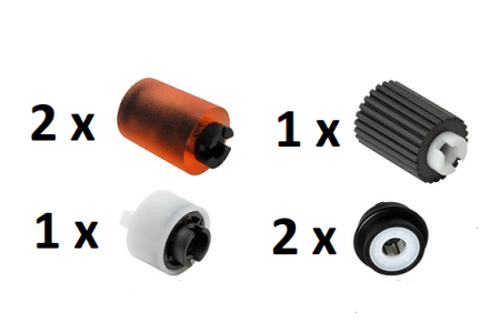 BizHub 224e, BizHub 284e, 364e - Kit Role Preluare Hartie Tava Alimentare Minolta BizHub 223, 283, 363, 423, C203, C253, C353, C224, C284, 224e, 284e - Feed/Separation Roller Kit