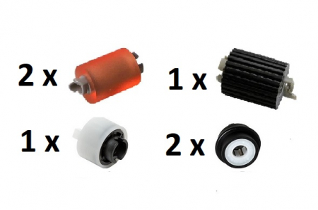 Categorie - Kit Role Preluare Hartie Tava Alimentare Minolta BizHub C250i, C300i, C360i - Feed/Separation Roller Kit