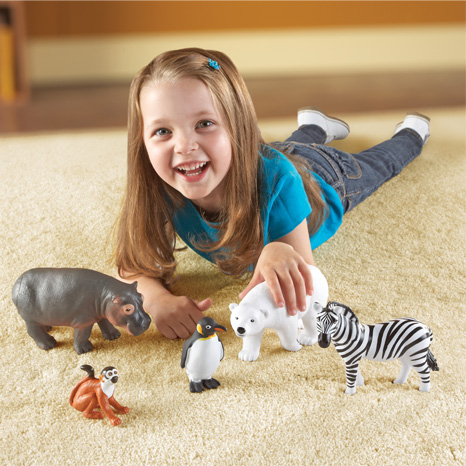 Animale de la Zoo - Set figurine mari [2]