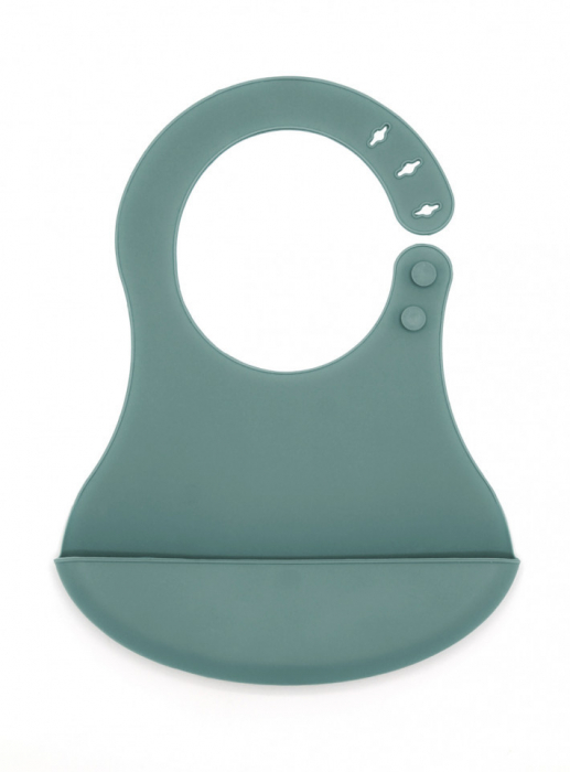 Baveta din silicon BabyJem (Culoare: Vernil) [12]