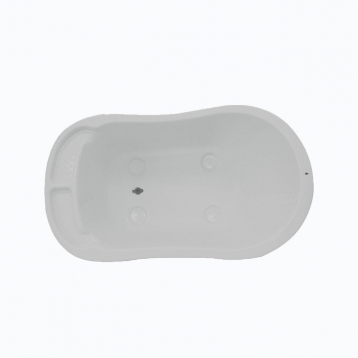 Cadita de baie bebe BabyJem (Culoare: Roz) [5]