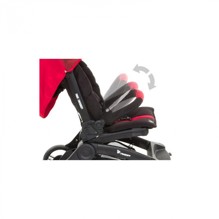 Carucior sport Take OFF cranberry Abc design [4]