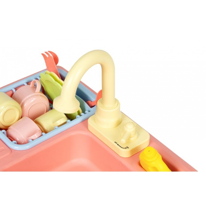 Chiuveta pentru copii cu 12 accesorii incluse Ecotoys HC485046 [4]