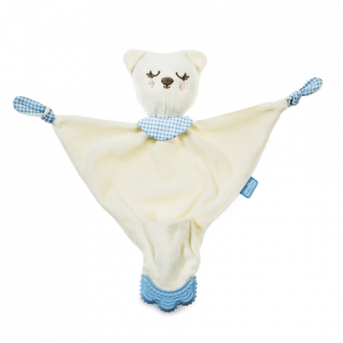 Jucarie atasament cu manusa dentitie BabyJem (Culoare: Roz) [1]
