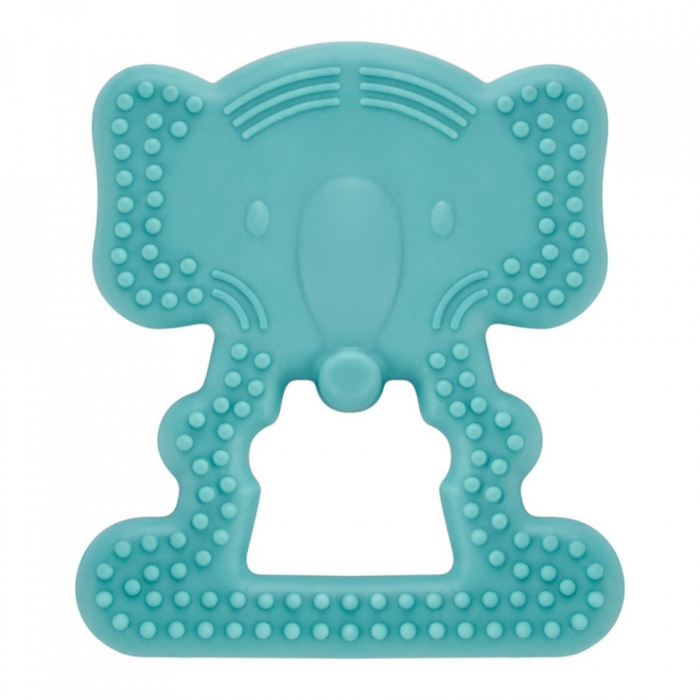 Jucarie dentitie BabyJem Elefant (Culoare: Verde) [1]