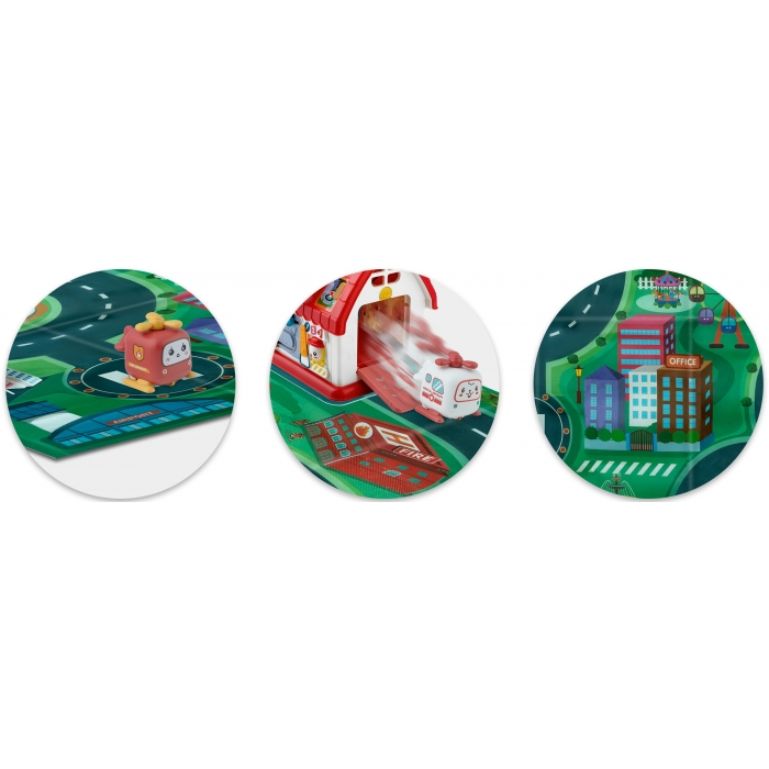 Jucarie educativa sub forma de casa cu telefon si covoras inclus Ricokids RK-754 [4]