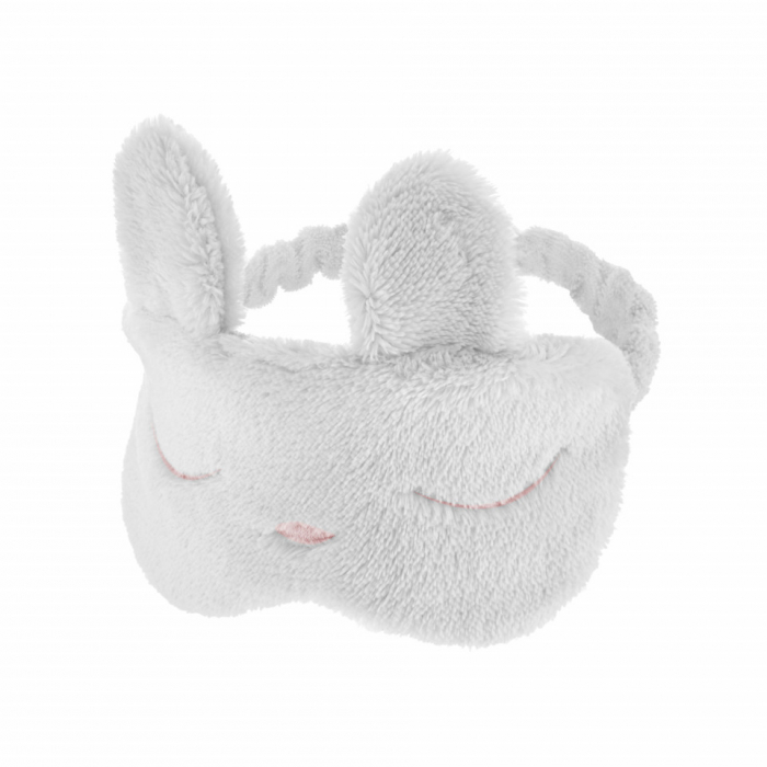 Masca bebelusi pentru somn BabyJem Sleeping Bunny (Culoare: Ecru) [8]
