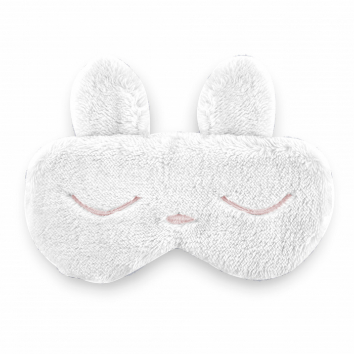 Masca bebelusi pentru somn BabyJem Sleeping Bunny (Culoare: Ecru) [5]
