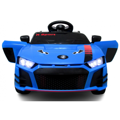 Masinuta electrica cu telecomanda si functie de balansare Cabrio A1 R-Sport - Albastru (varsta 1-4 ani) [2]